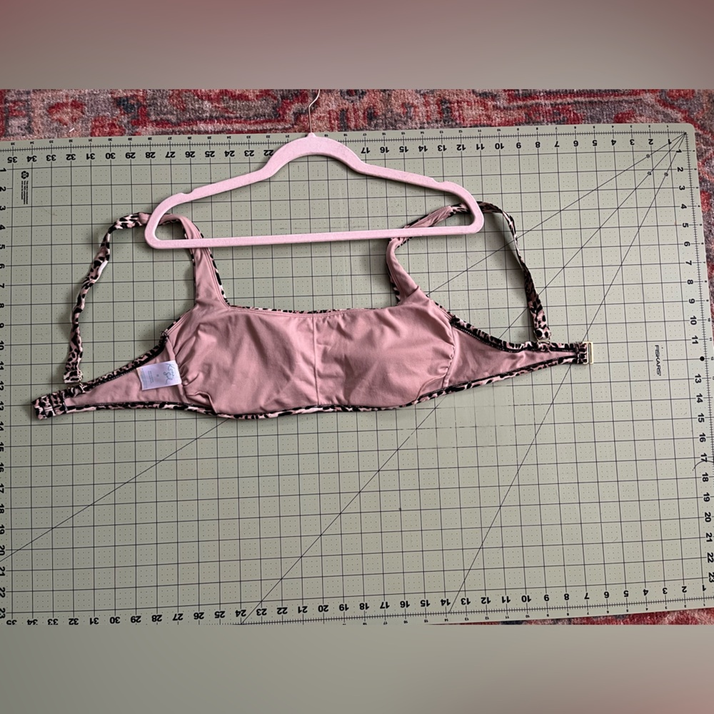 Colsie Leopard Print Bikini Top - Picture 3 of 3